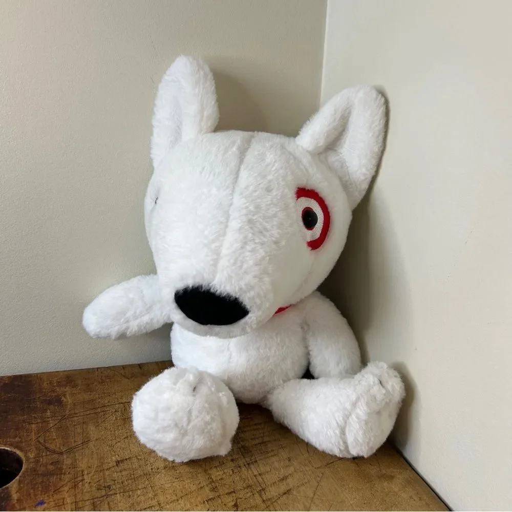 Bullseye White Target Dog Puppy 15
